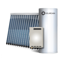 Solargain 315L 2 Panel Split System with Gas Booster